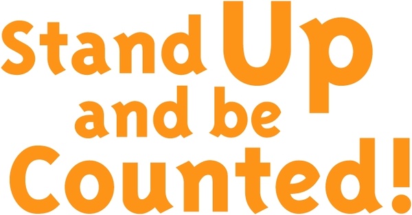 stand up and be counted