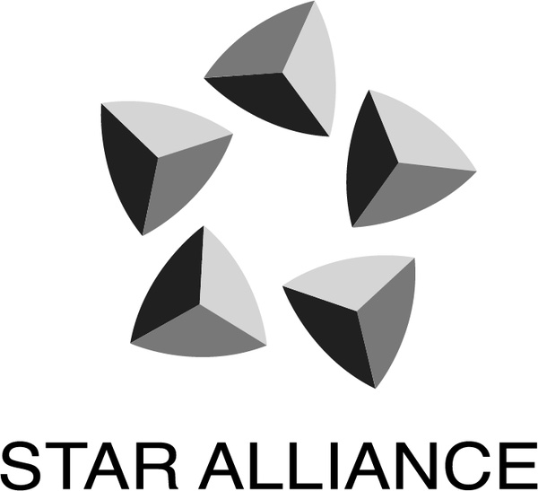 Star alliance 0 Free vector in Encapsulated PostScript eps ( .eps