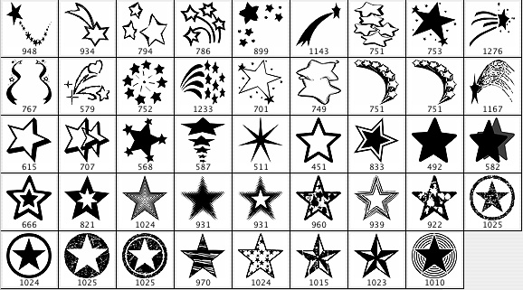 star shape photoshop cs6 free download