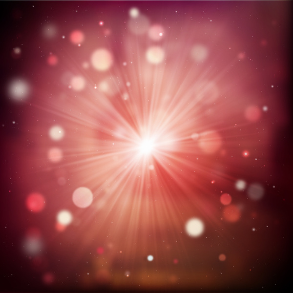 starburst red abstract background