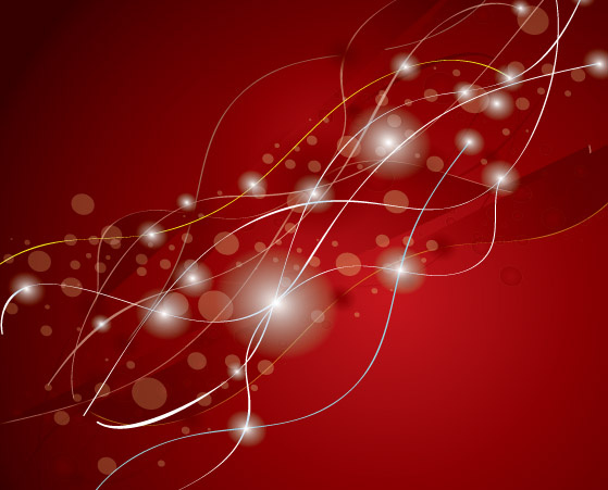 stars abstract red vector