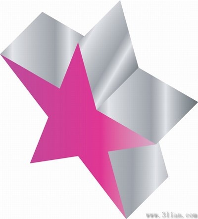 starshaped icon vector