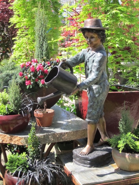 statue bronze garden statue