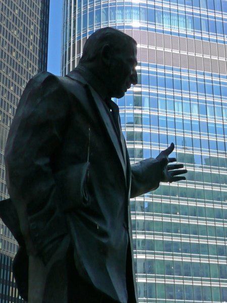 statue figure metal