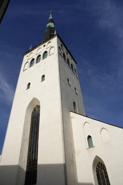steeple tallinn olaf church