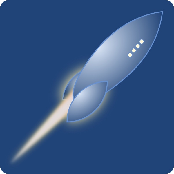 Stellaris Retro Spaceship clip art