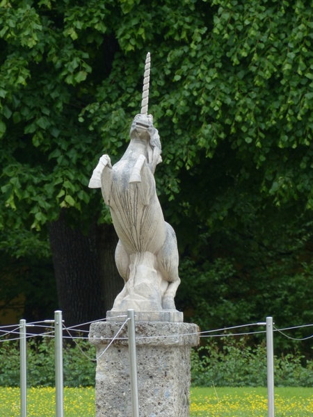 stone figure fig unicorn