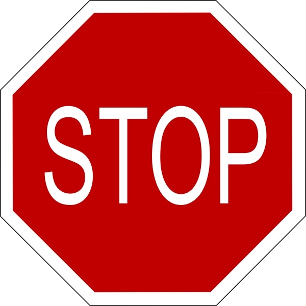 Stop Sign clip art Free vector in Open office drawing svg ( .svg ...