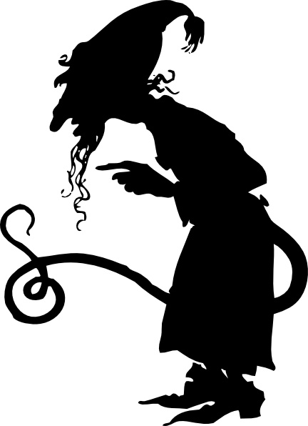 Stranger With A Tail clip art