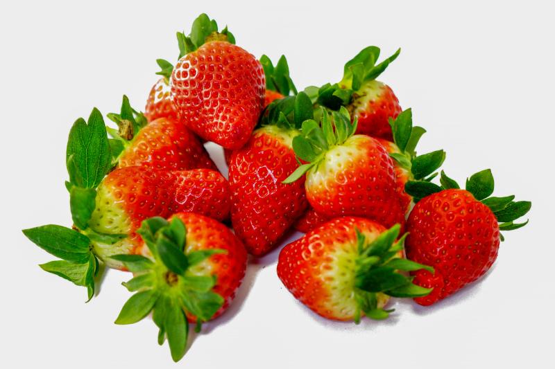 strawberries backdrop picture elegant closeup 