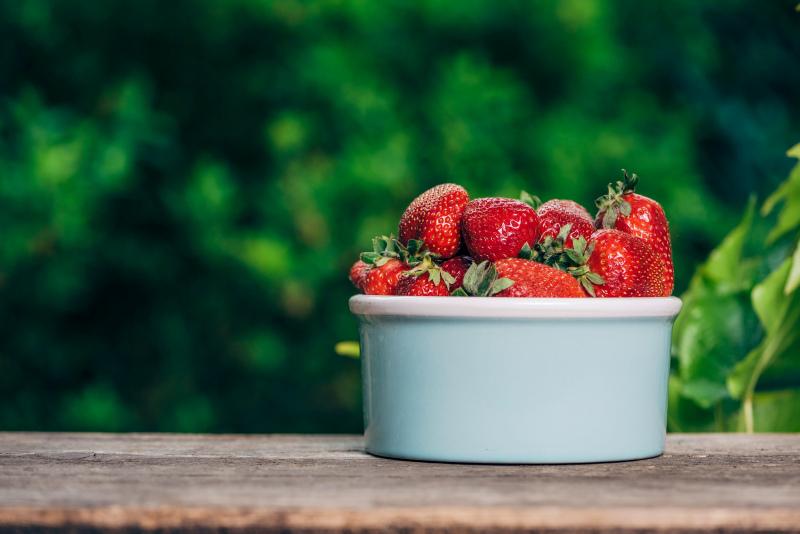 strawberry fruit backdrop picture elegant realistic 