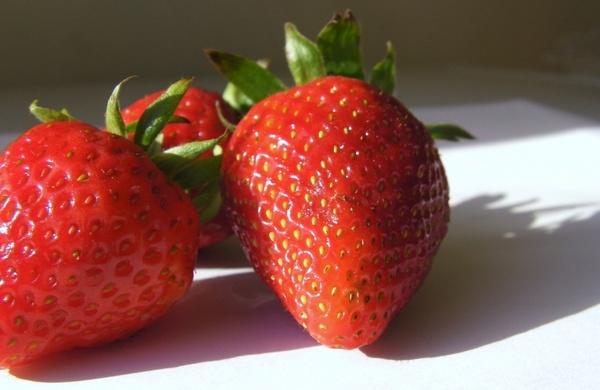 strawberry trio