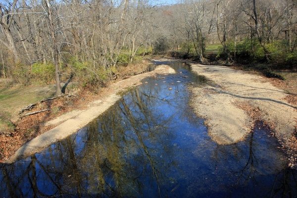 stream at castlewood state park missouri 