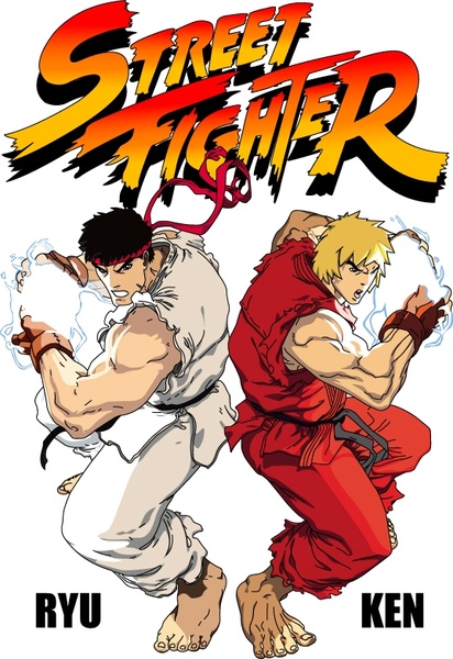 Street Fighter Vector Source Files Free Vector In Adobe Illustrator Ai Ai Vector Illustration Graphic Art Design Format Format For Free Download 405 82kb