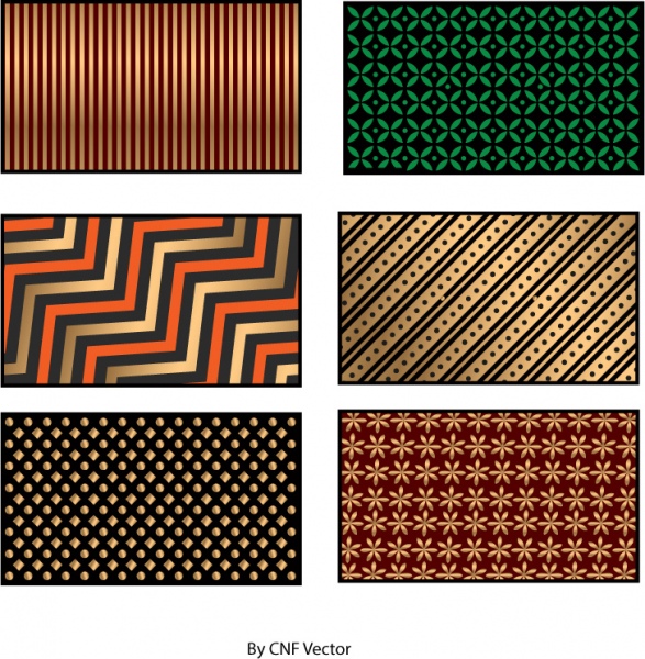 stripe vector pattern use for print and emblishment