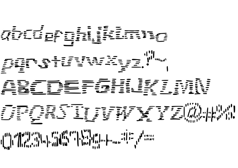 Stripefont