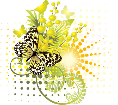 Free 272 Butterfly Background Svg SVG PNG EPS DXF File