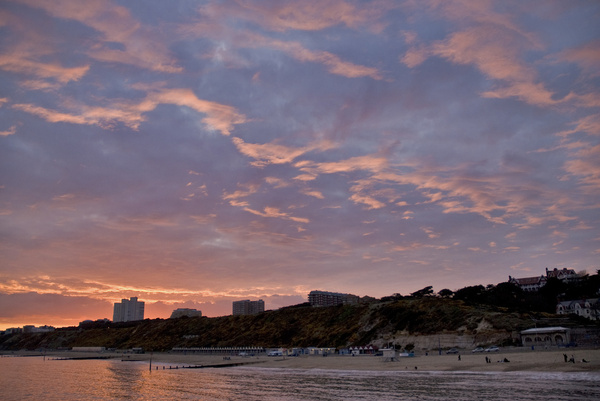 sunset christchurch 