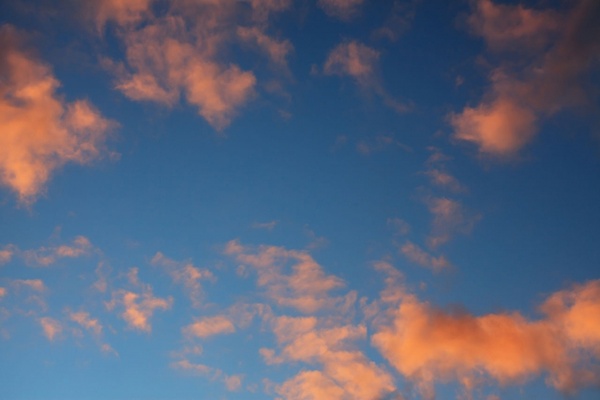 sunset clouds background