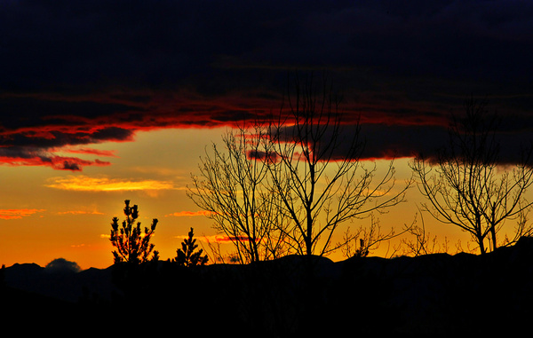 sunset in izmir 