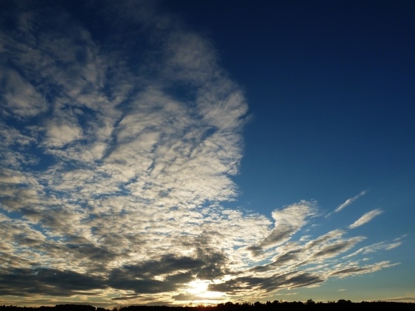 sunset sky cloud 
