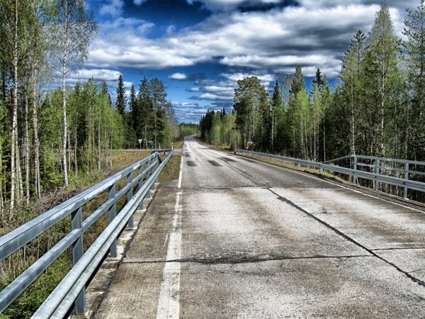suomussalmi finland road