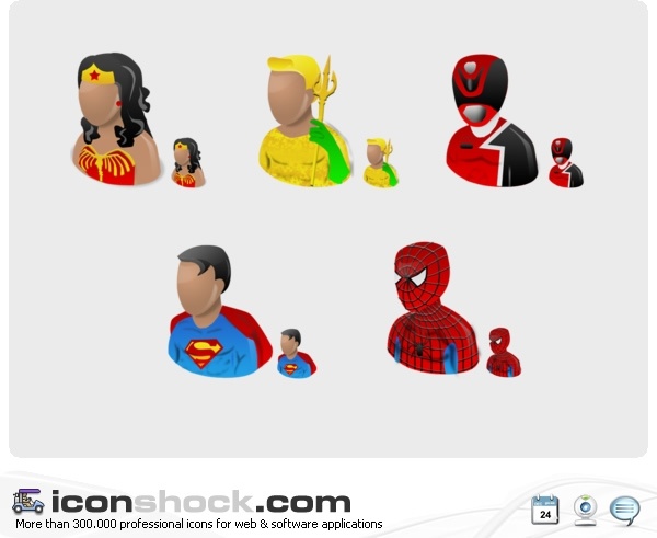 Super Heros Vista Icons icons pack