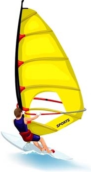 surfing sport vector 6