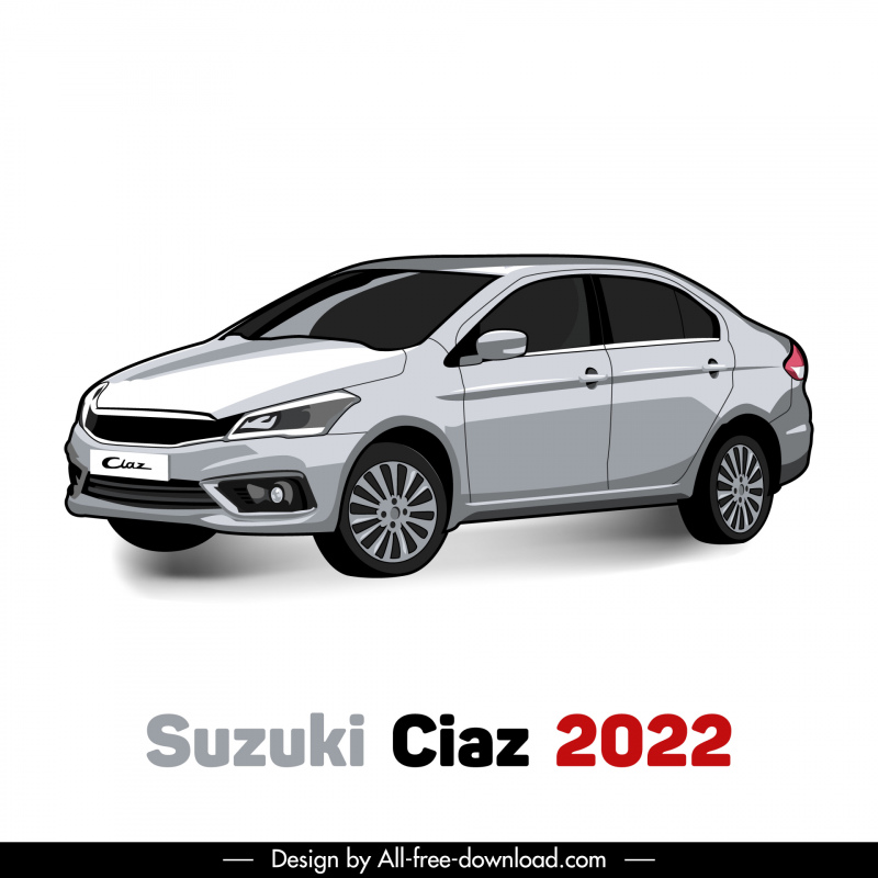 suzuki ciaz 2022 car model icon side view outline