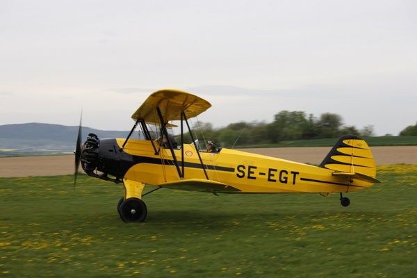 swedish focke-wulf stieglitz airplane