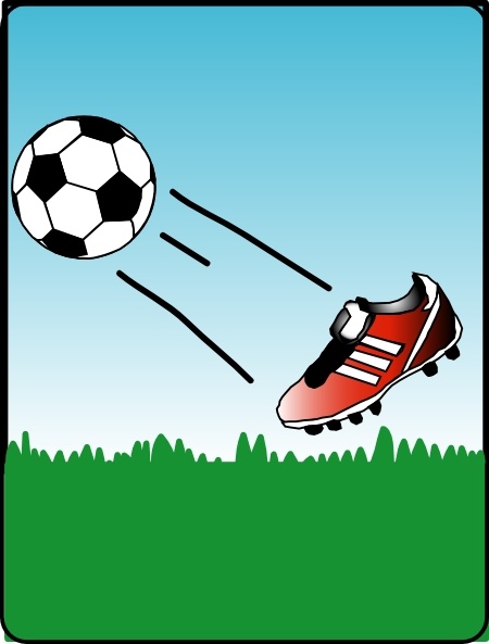 Sweet Soccerball clip art