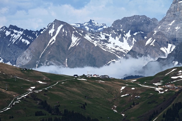 switzerland alpine mountains