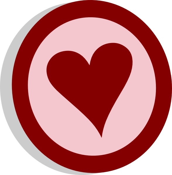 Symbol Heart Vote clip art