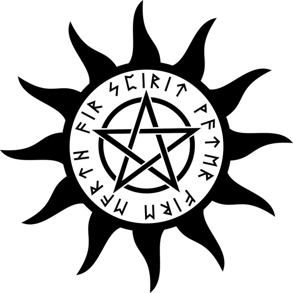 Symbol with pentagram