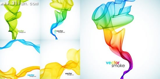 smoke background templates colorful 3d dynamic design