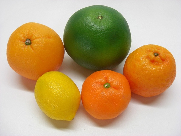 tangerine orange lemon