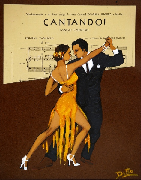 tango advertisement sign