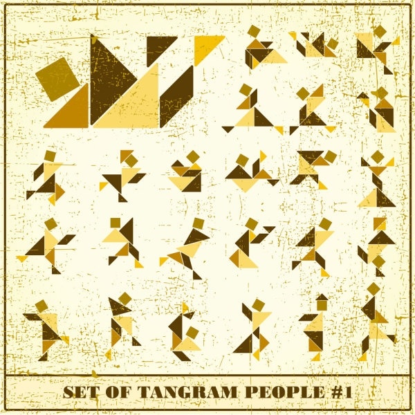 tangram 02 vector
