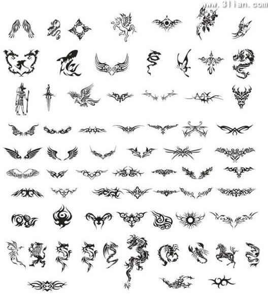 Tattoo Curve Vector Images (over 12,000)