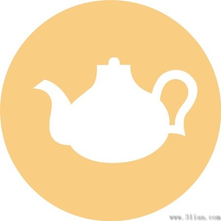 teapot icons vector