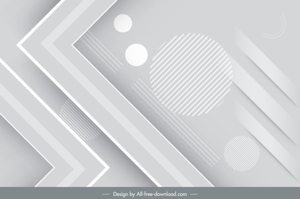 technology background modern bright grey geometric decor