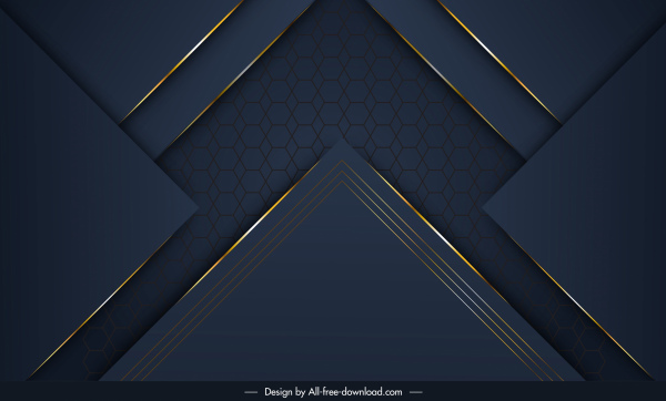 technology background template modern elegant dark geometric shapes