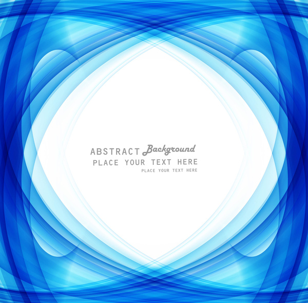 technology bright blue swirl colorful wave vector