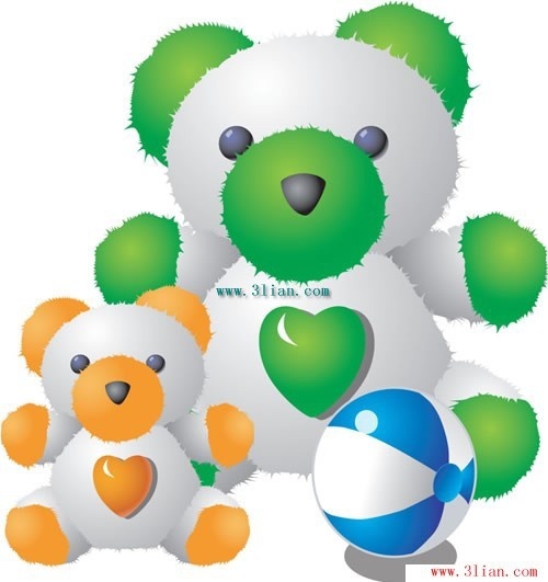 3 Teddy Bear SVG Designs