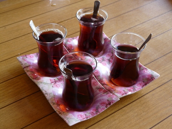 tee turkish tea drink