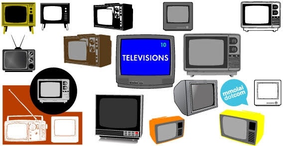 Televisions vector