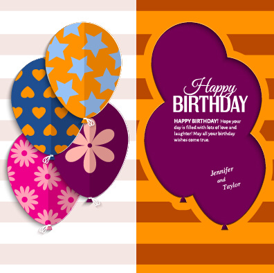 Download Happy birthday greeting cards free vector download (17,695 ...