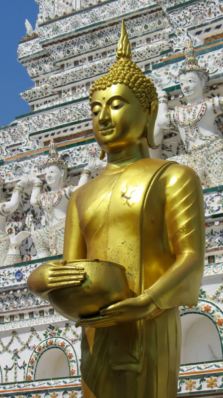 thailand pagoda picture buddha statue elegance  