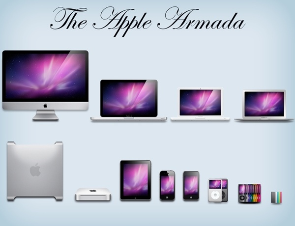The Apple Armada Icons icons pack
