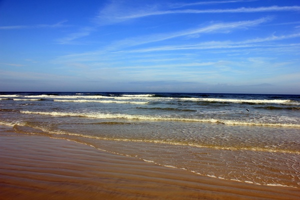 the atlantic ocean at daytona beach florida 